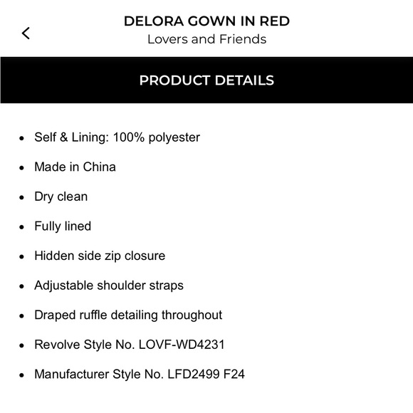 NWT: LOVERS + FRIENDS DRESS - Picture 3 of 3